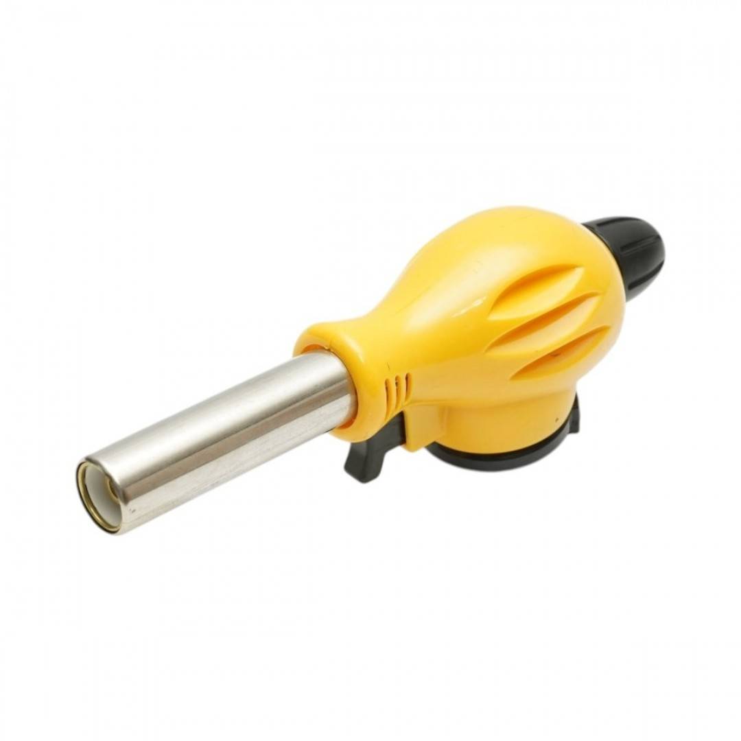 Cap arzator butelie gaz spray, rotire 360 grade, aprindere piezo, flacara reglabila 1300°C