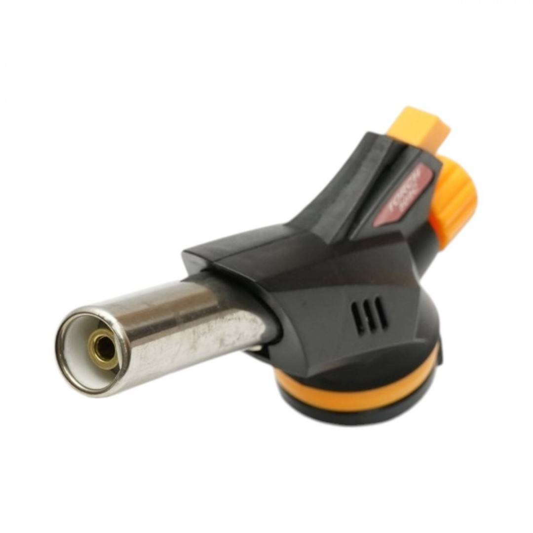 Cap arzator butelie gaz spray, rotire 360 grade, aprindere piezo, flacara reglabila 1300°C