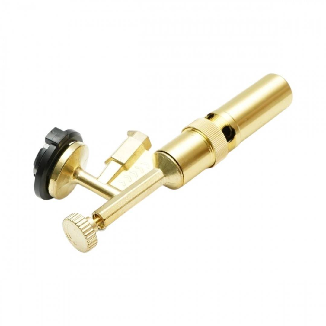 Cap arzator butelie gaz spray, rotire 360 grade, aprindere piezo, flacara reglabila 1300°C Flame Gun