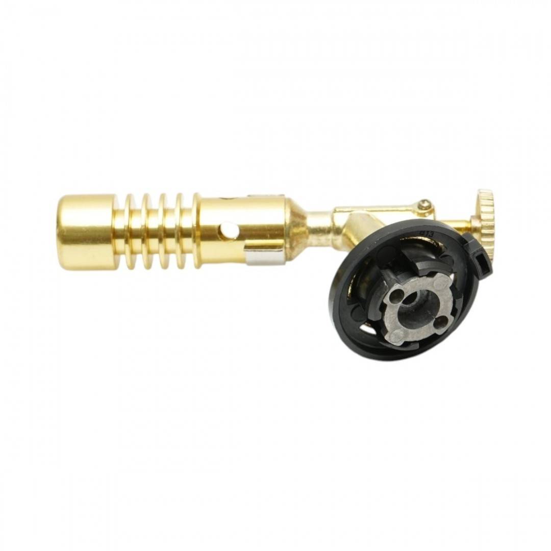 Cap arzator butelie gaz tip spray, aprindere manuala, flacara reglabila 1300°C FlameGun