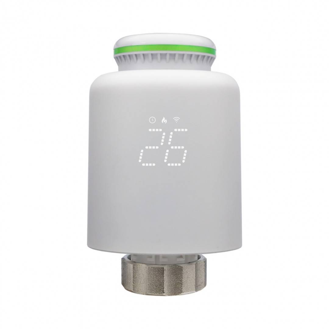 Cap termostatic inteligent PNI CT24 pentru calorifer, aplicatie de mobil Tuya Smart
