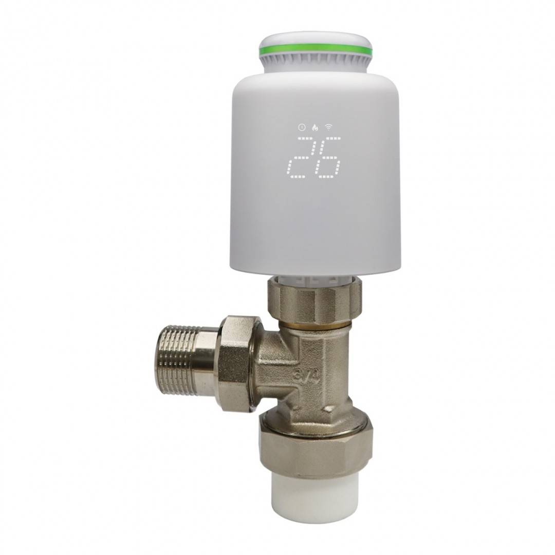 Cap termostatic inteligent PNI CT24 pentru calorifer, aplicatie de mobil Tuya Smart