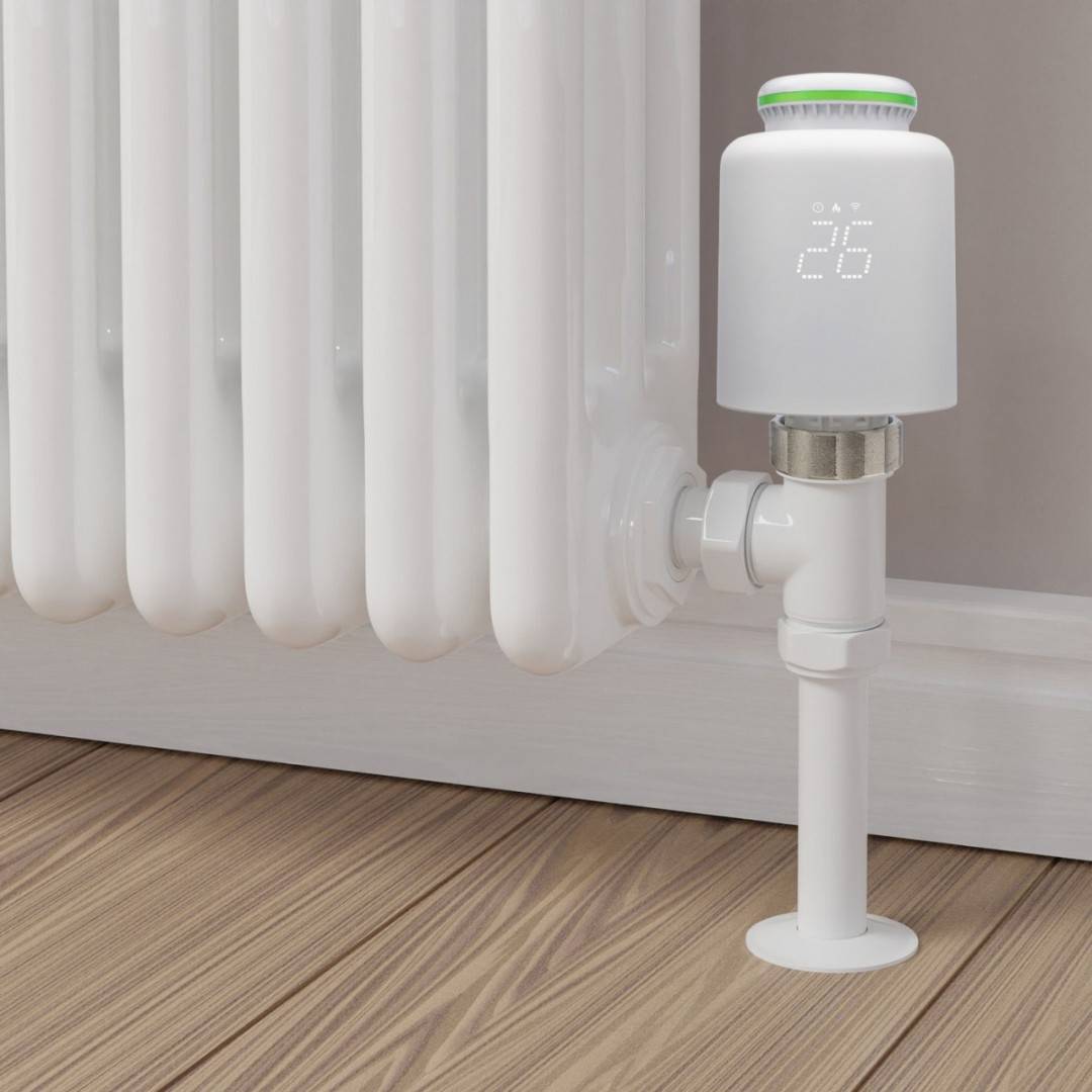 Cap termostatic inteligent PNI CT24 pentru calorifer, aplicatie de mobil Tuya Smart