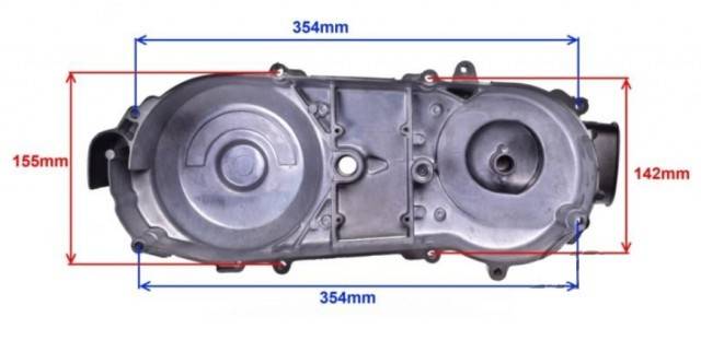 Capac transmisie scuter 4T 125-150cc (410mm)