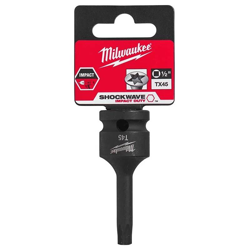 Capat cheie tubulara 1/2 cu varf Torx 45, lungime 67 mm Milwaukee