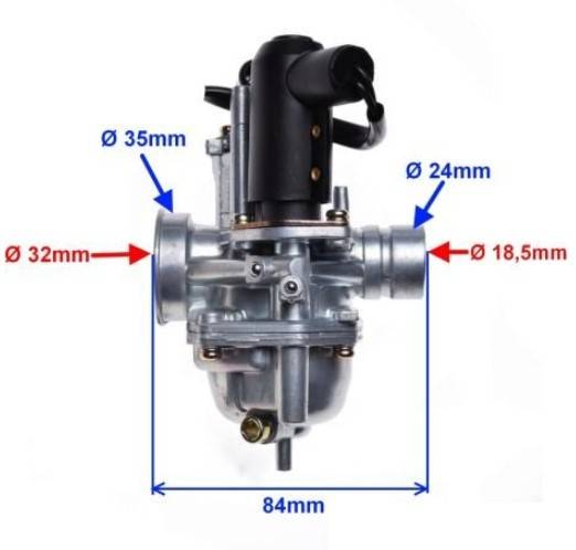 Carburator scuter Baotian 2T