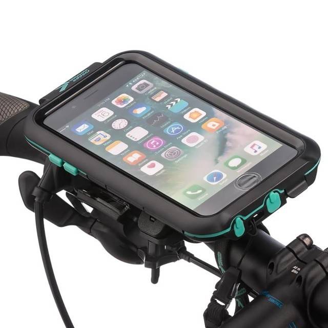Carcasa waterproof 5,5'' pentru iPhone 6, 6s, 7PLUS cu suport ghidon KIT236