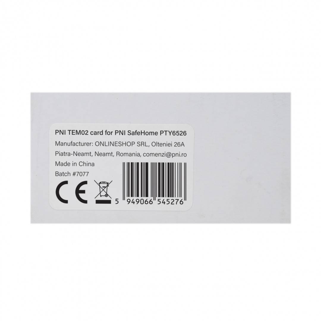 Card de proximitate PNI TEM02 pentru yale PNI SafeHome PTY6526
