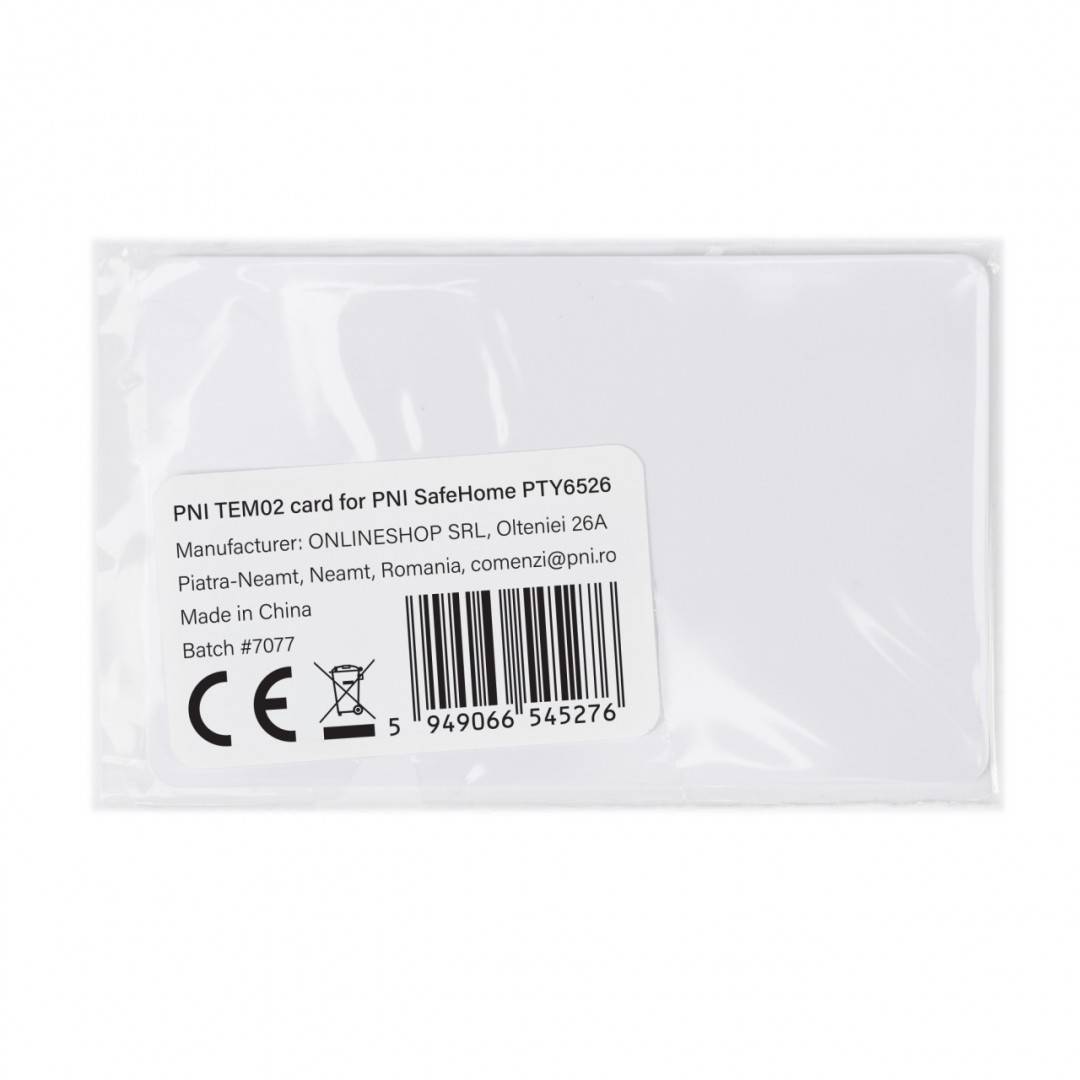 Card de proximitate PNI TEM02 pentru yale PNI SafeHome PTY6526