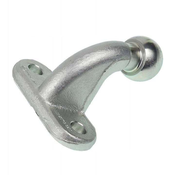 CARLIG DE REMORCA TOWBALL FI 50MM, UNGHIULAR PENTRU CAMIONETE 3.5T, 130X75MM