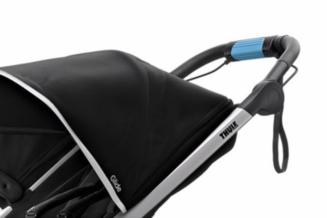 Carucior Thule Glide 2 Single Aluminium/Jet Black (model 2020)