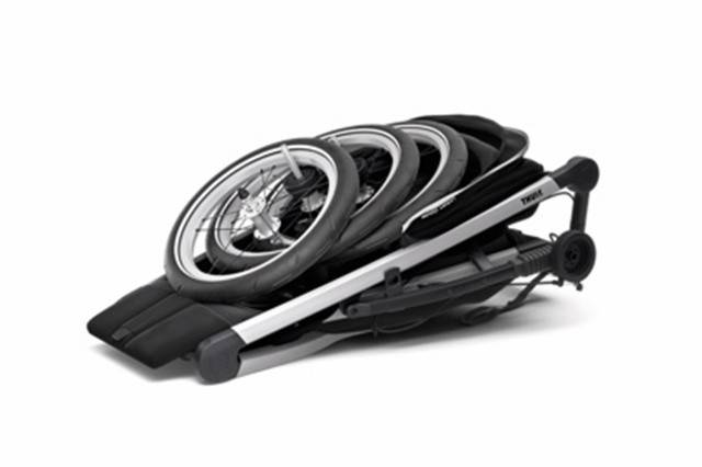 Carucior Thule Glide 2 Single Aluminium/Jet Black (model 2020)