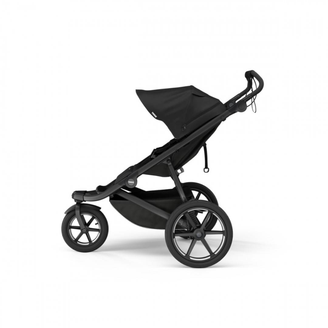 Carucior Thule Urban Glide 3 all-terrain cu catarama hamului magnetica, Black