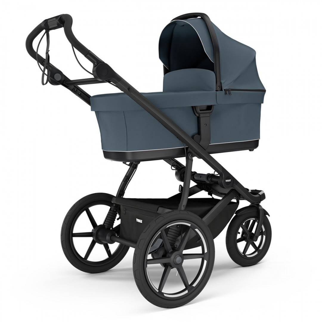 Carucior Thule Urban Glide 3 all-terrain cu prinderea hamului magnetica, Dark Slate