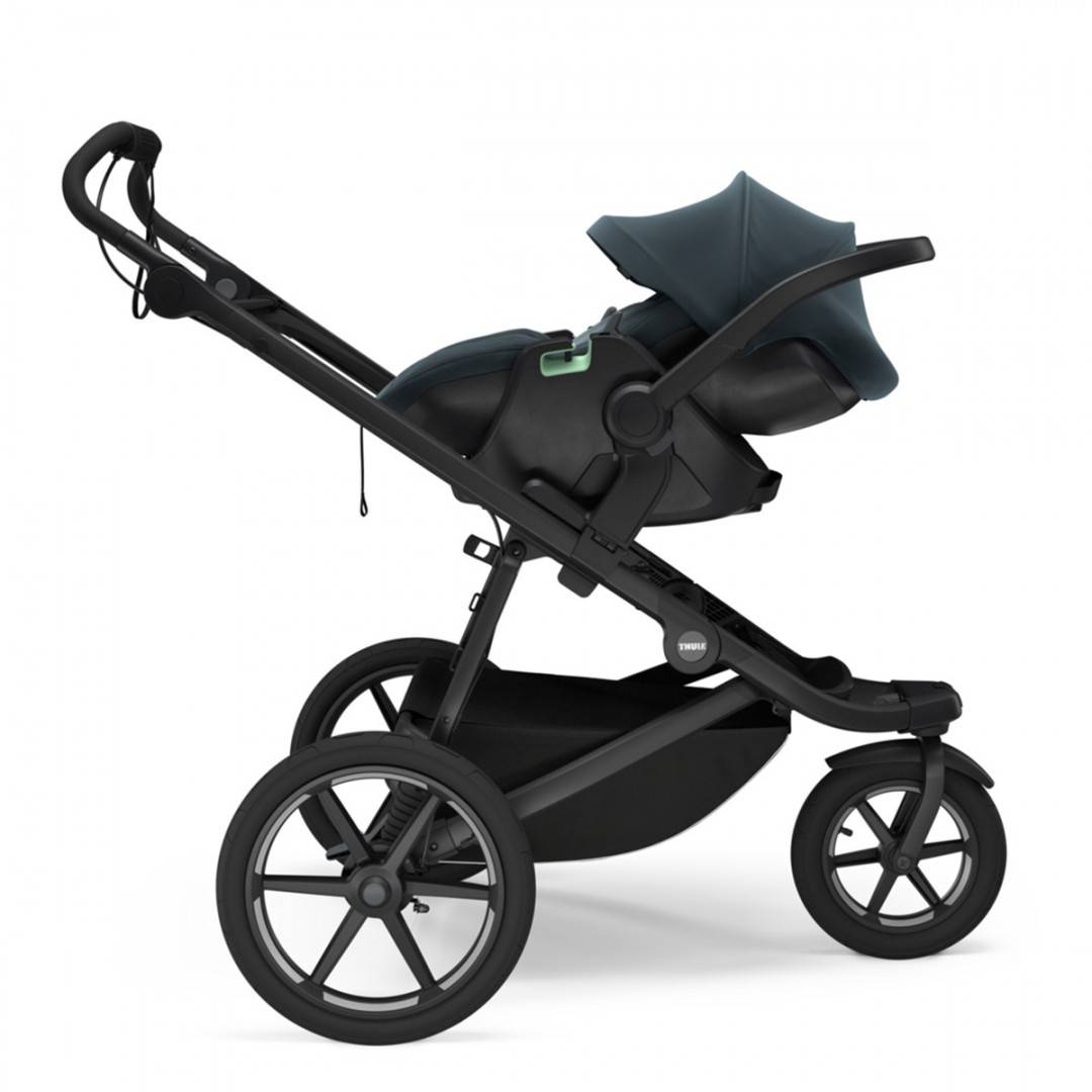 Carucior Thule Urban Glide 3 all-terrain cu prinderea hamului magnetica, Dark Slate