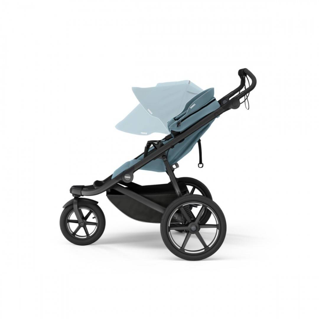 Carucior Thule Urban Glide 3 all-terrain cu prinderea hamului magnetica, Tint Taupe