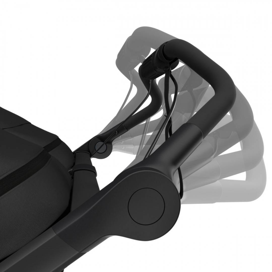 Carucior Thule Urban Glide 3 Double cu catarama hamului magnetica, Black