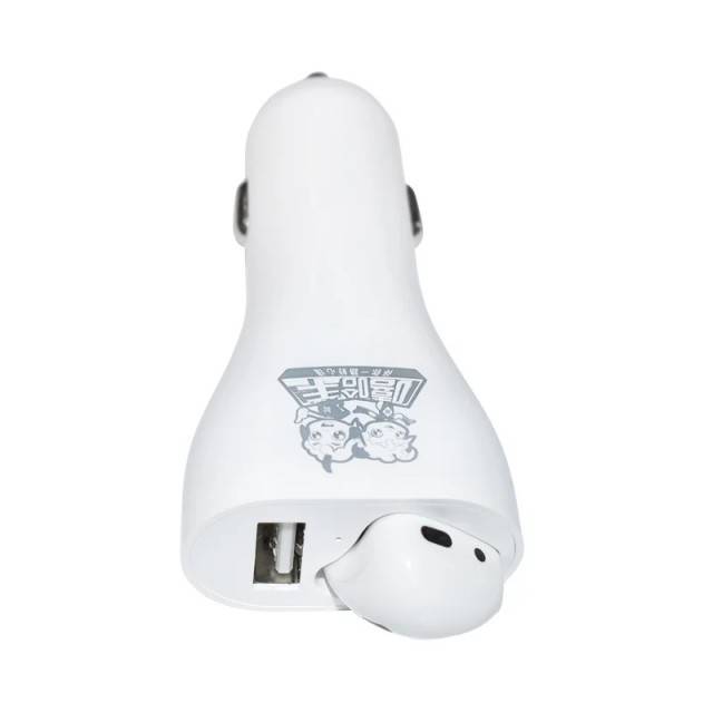 Casca bluetooth cu incarcare la priza auto tip bricheta