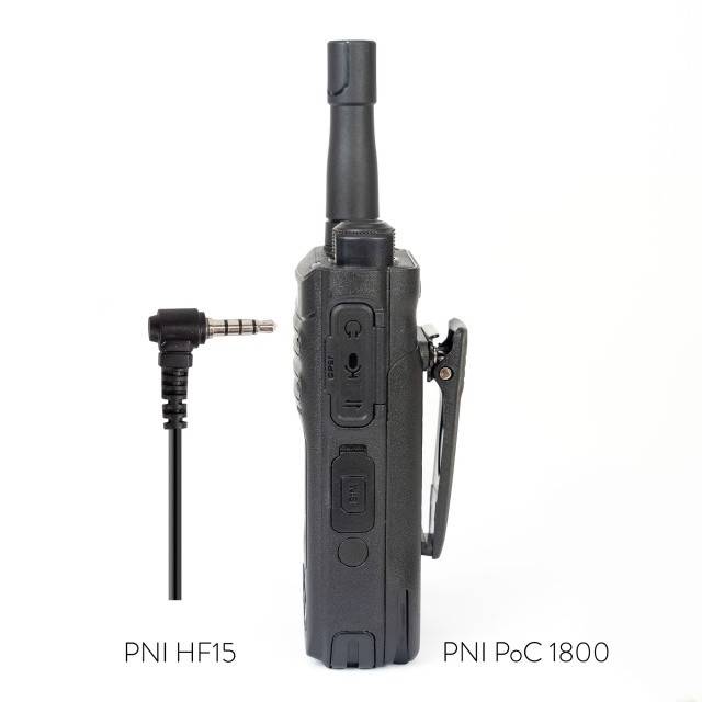Casca cu microfon PNI HF15 cu 1 pin 3.5mm pentru statii radio GSM