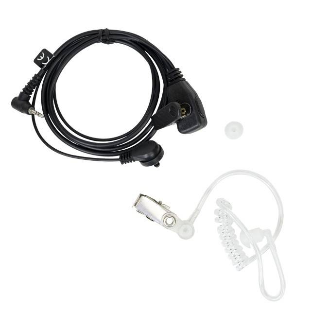 Casca cu microfon si tub acustic PNI HM93, cu 1 pin 2.5mm PNI-MT, negru