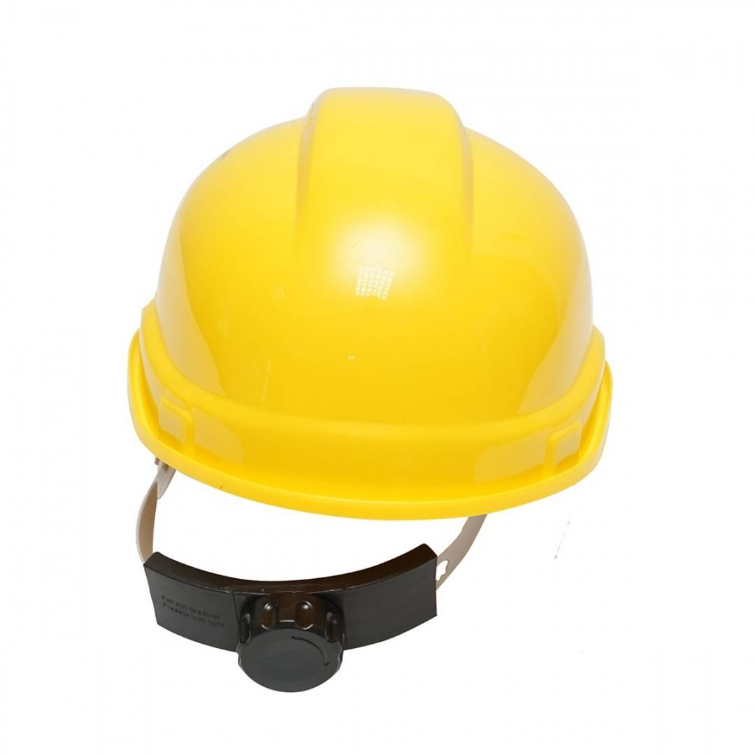 Casca ventilata reglabila 51-63cm galbena Crownman