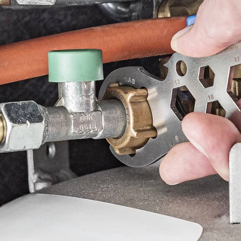 Cheie pentru butelie de gaz multifunctionala DE