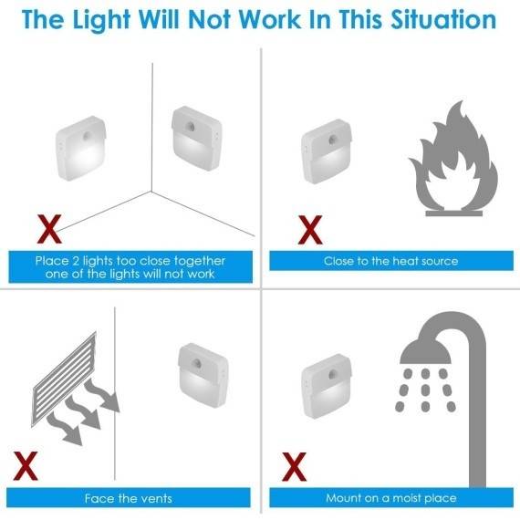 CHIC2: Lampa cu 2 LED-uri si senzor de miscare, functioneaza pe baterii