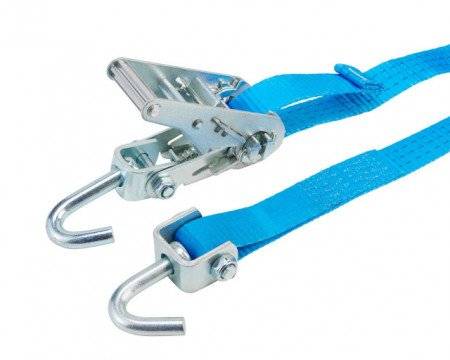 Chinga auto 2.5m - carlige rotative - (banda 3,5 cm)