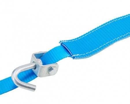 Chinga auto 2.5m - carlige rotative - (banda 3,5 cm)