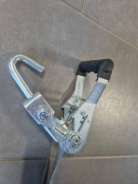 Chinga auto 2.8m - carlige rotative - (banda 3.5 cm) VDI 2700 PREMIUM
