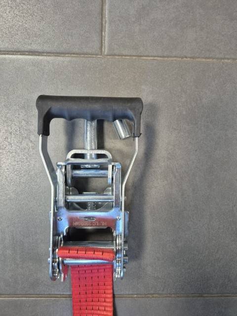 Chinga auto 2.8m - carlige rotative - (banda 5 cm) VDI 2700 PREMIUM