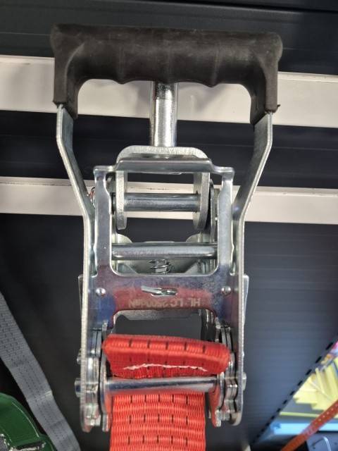 Chinga auto 2.8m - carlige rotative - (banda 5 cm) VDI 2700 PREMIUM