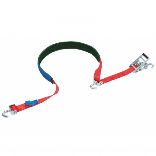 Chinga auto 3.5m - carlige rotative - (banda 5 cm)