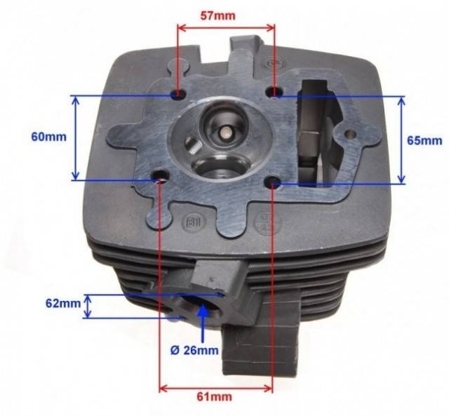 Chiulasa ATV Loncin CROSS 250CC 4T