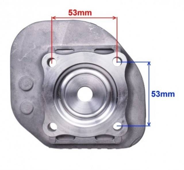 Chiulasa scuter Yamaha BWS 100 (Ø52mm)