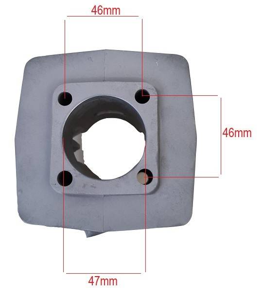Cilindru pentru motor bicicleta 80 cc (model 1) Calitatea I