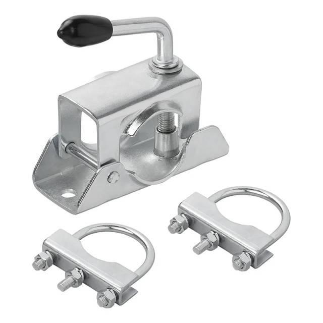 Clema de fixare pentru roata de manevra 48mm cu 2 suporti 60/70mm