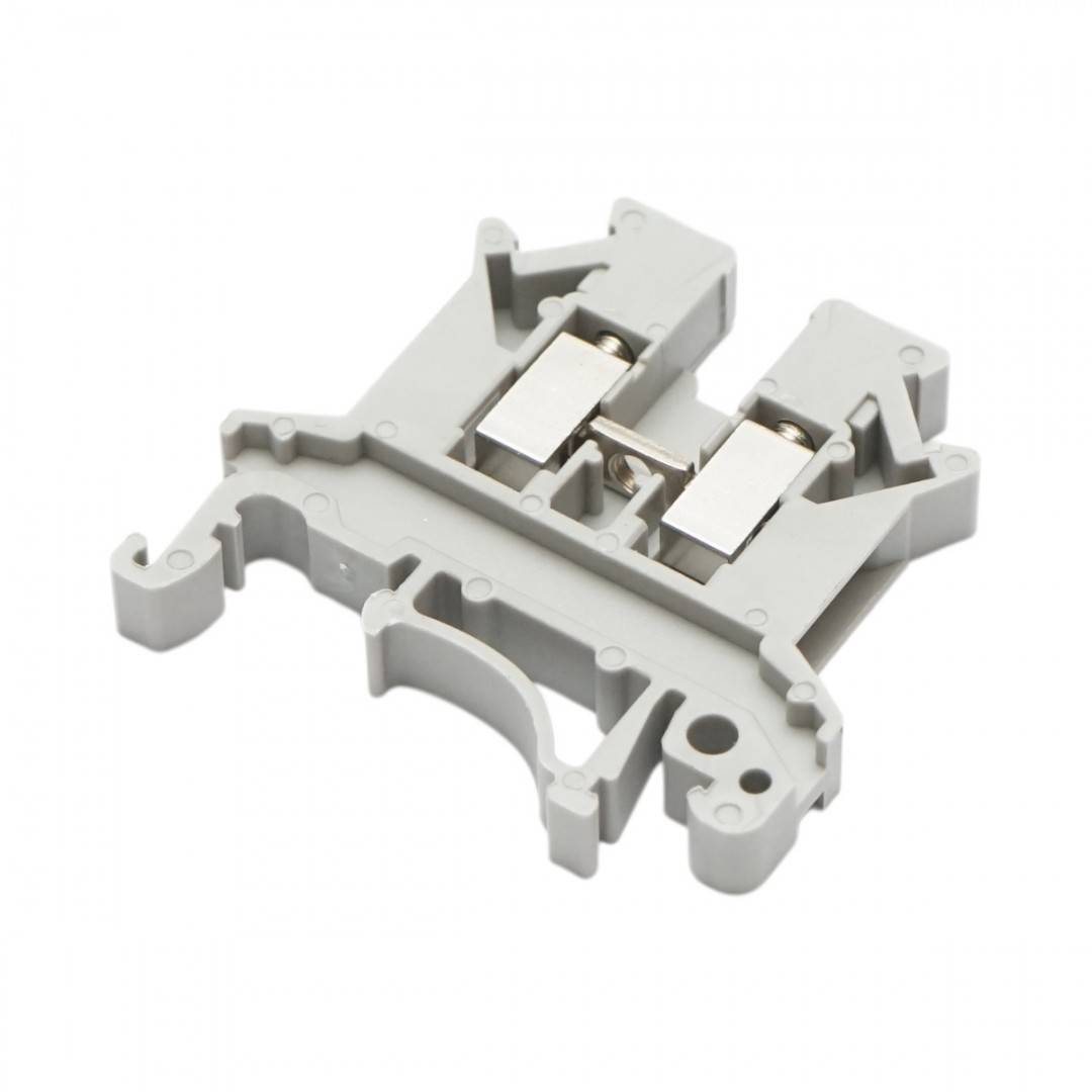 Clema de sir pe sina DIN 2.5mm² 24A 690V gri UK2.5B Longroad