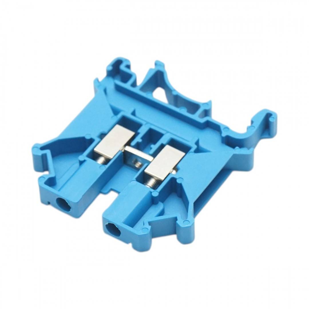 Clema de sir pe sina DIN 4mm² 41A 800V albastra UK5N Longroad