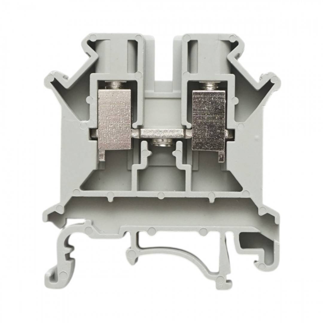 Clema de sir pe sina DIN 6mm² 57A 800V gri UK6N Longroad
