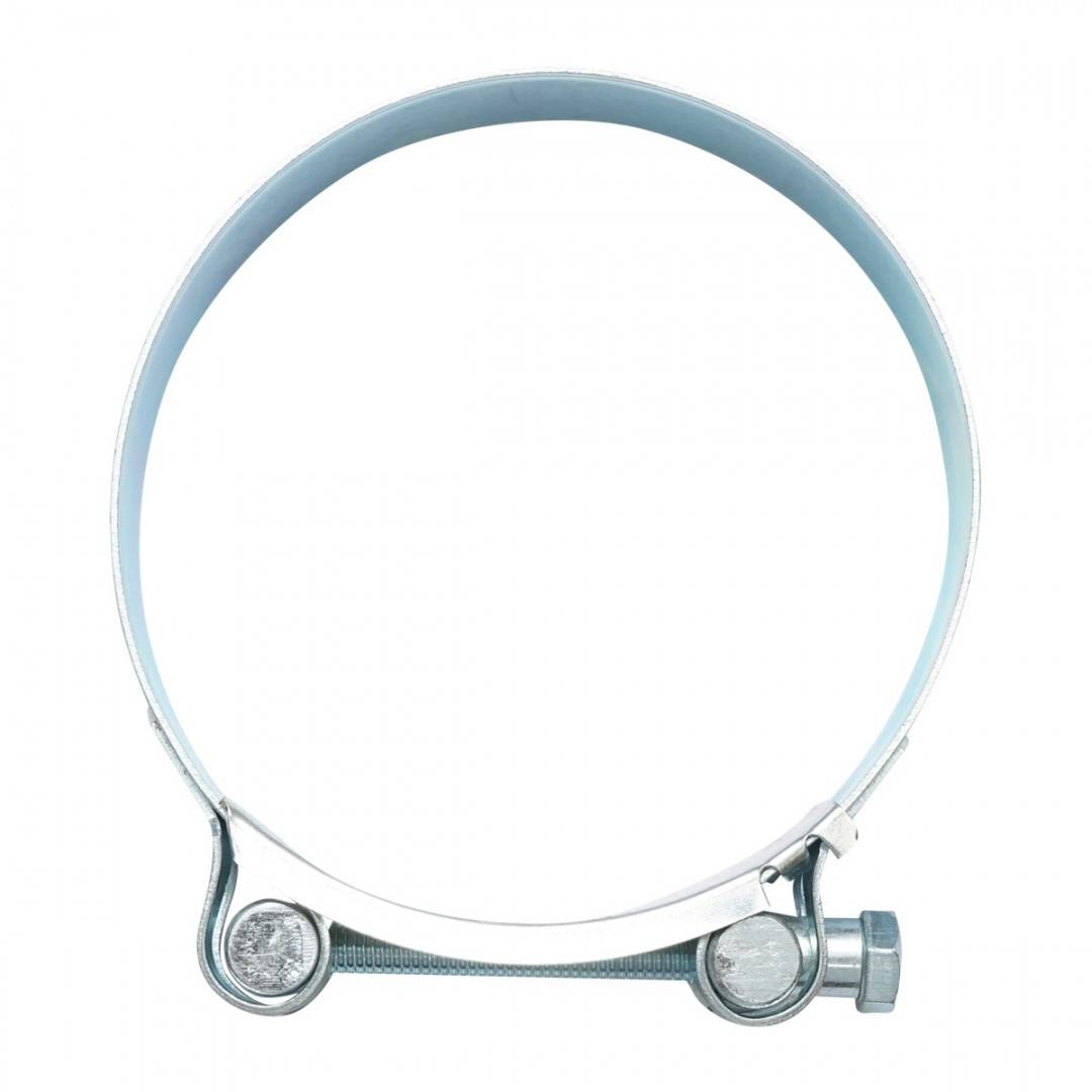 Colier forta, clema metalica zincata cu surub W1 pentru furtunuri 104-112mm Breckner Germany