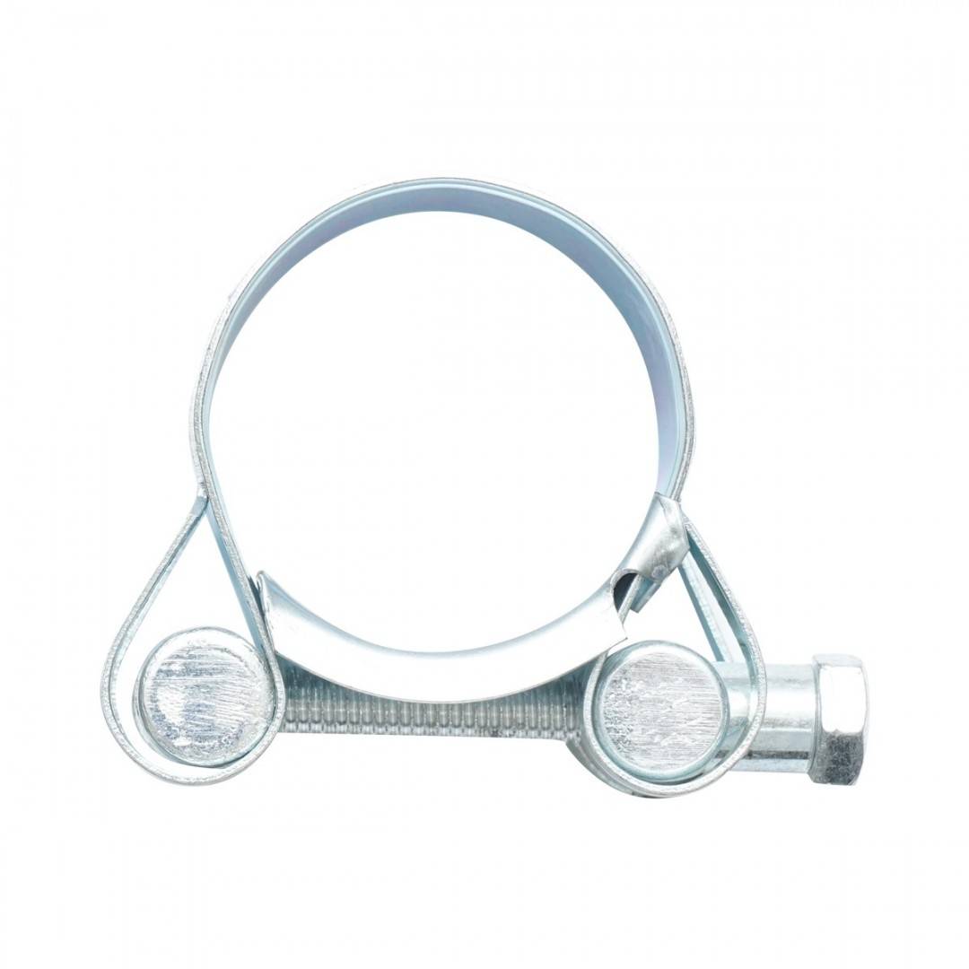 Colier forta, clema metalica zincata cu surub W1 pentru furtunuri 23-25mm Breckner Germany