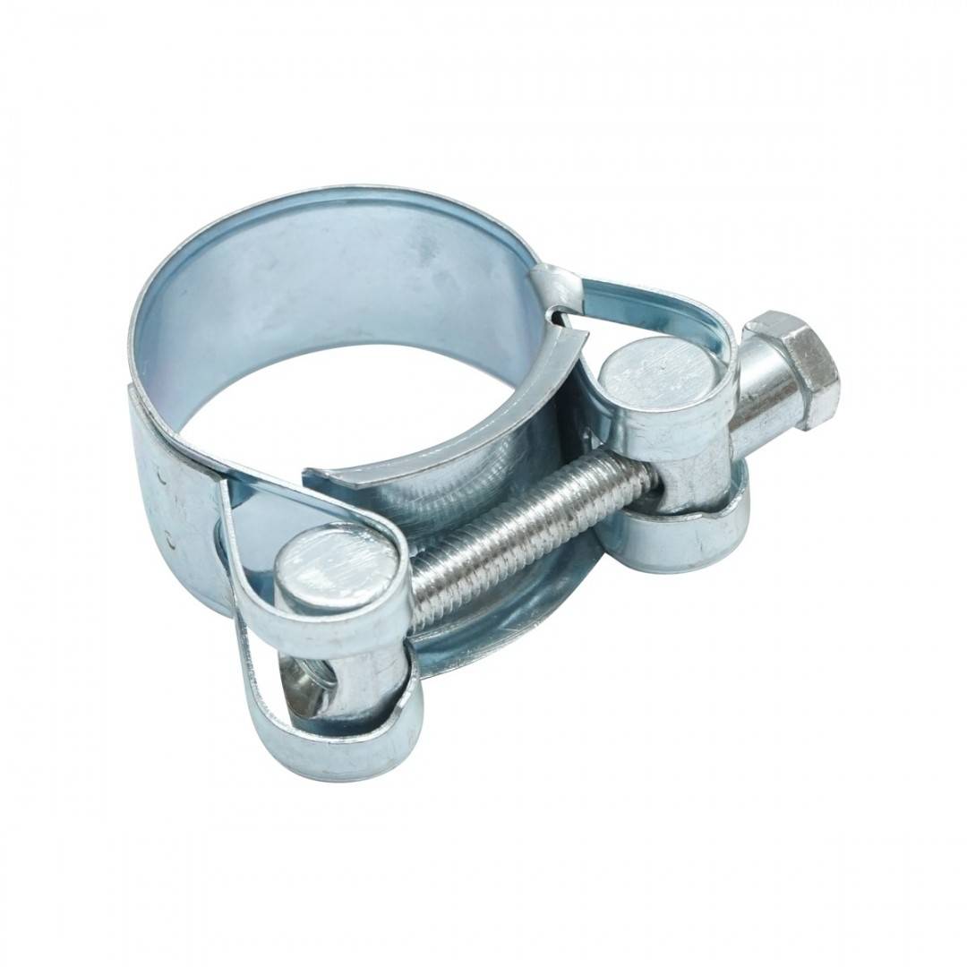 Colier forta, clema metalica zincata cu surub W1 pentru furtunuri 32-35mm Breckner Germany