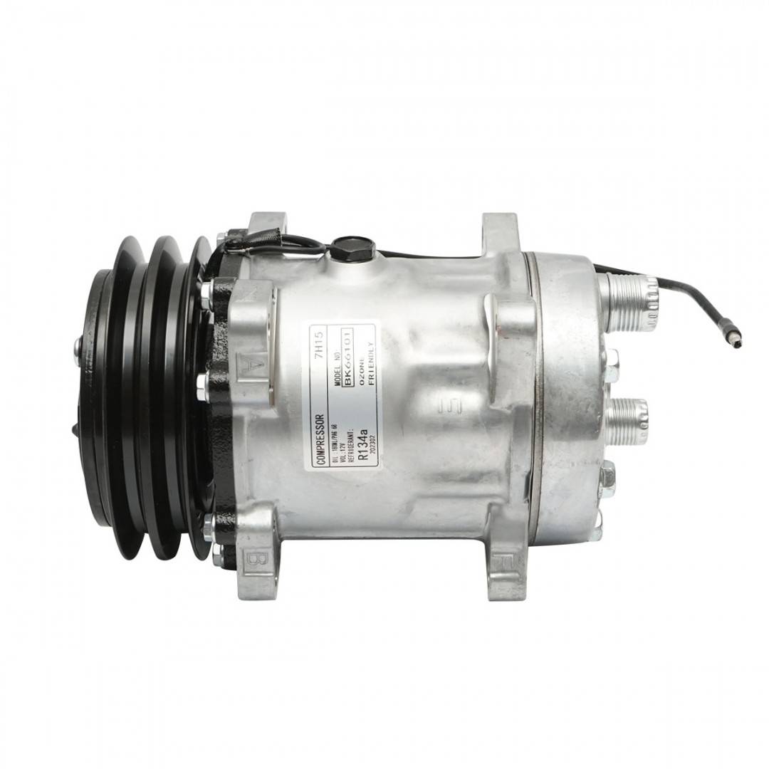 Compresor clima pentru JCB, New Holland, Case IH cod OEM 04437339/10, 04437339, 84018078, 9831429, 89831429, 060506146