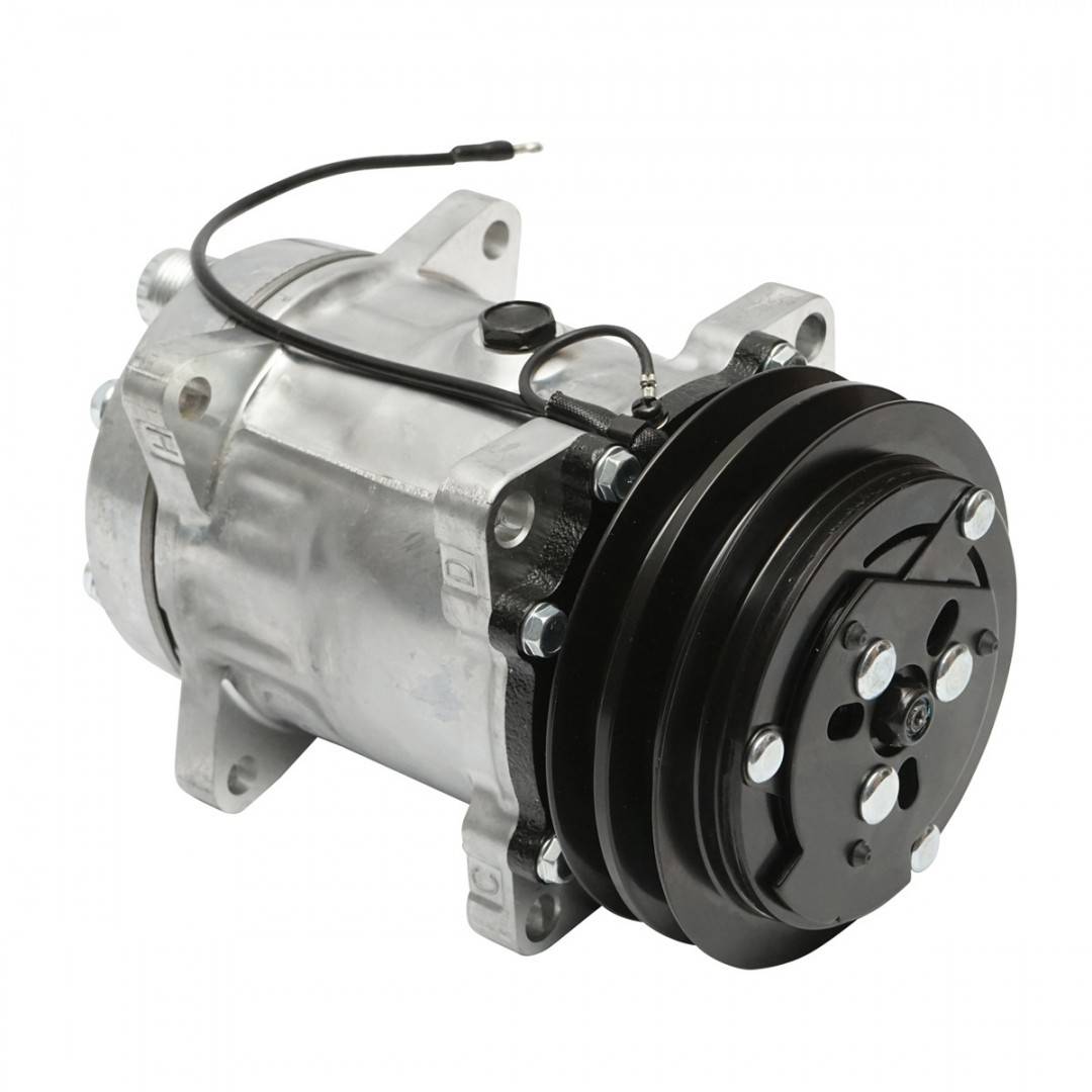 Compresor clima pentru JCB, New Holland, Case IH cod OEM 04437339/10, 04437339, 84018078, 9831429, 89831429, 060506146
