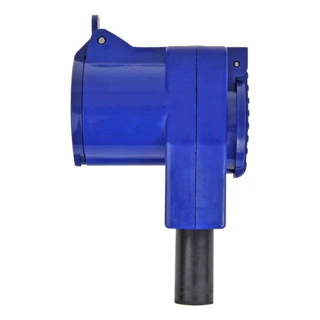 Conector înclinat CEE + priză Schuko