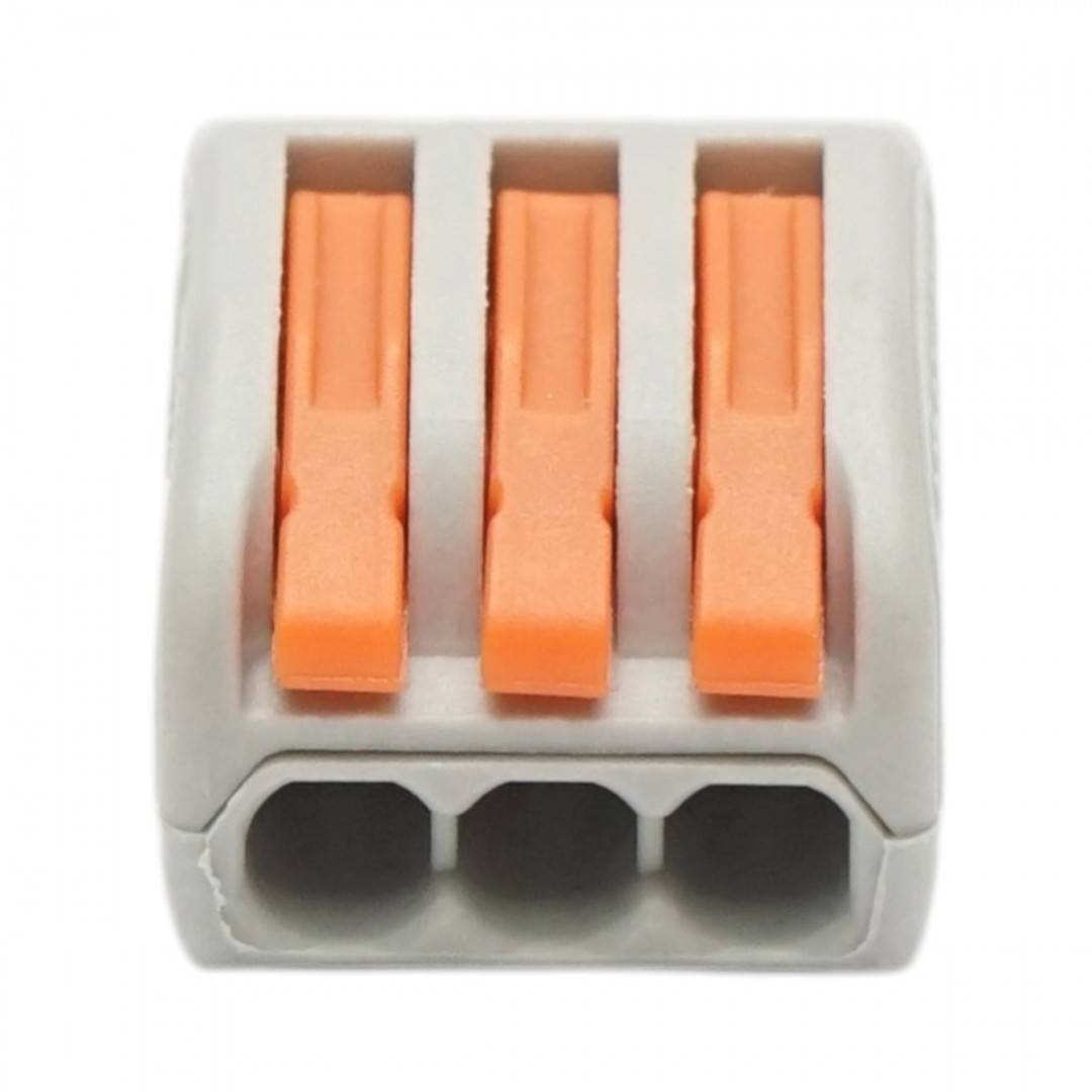 Conector rapid cablu electric 3P, 0.08-4mm, 32A, 250V Longroad