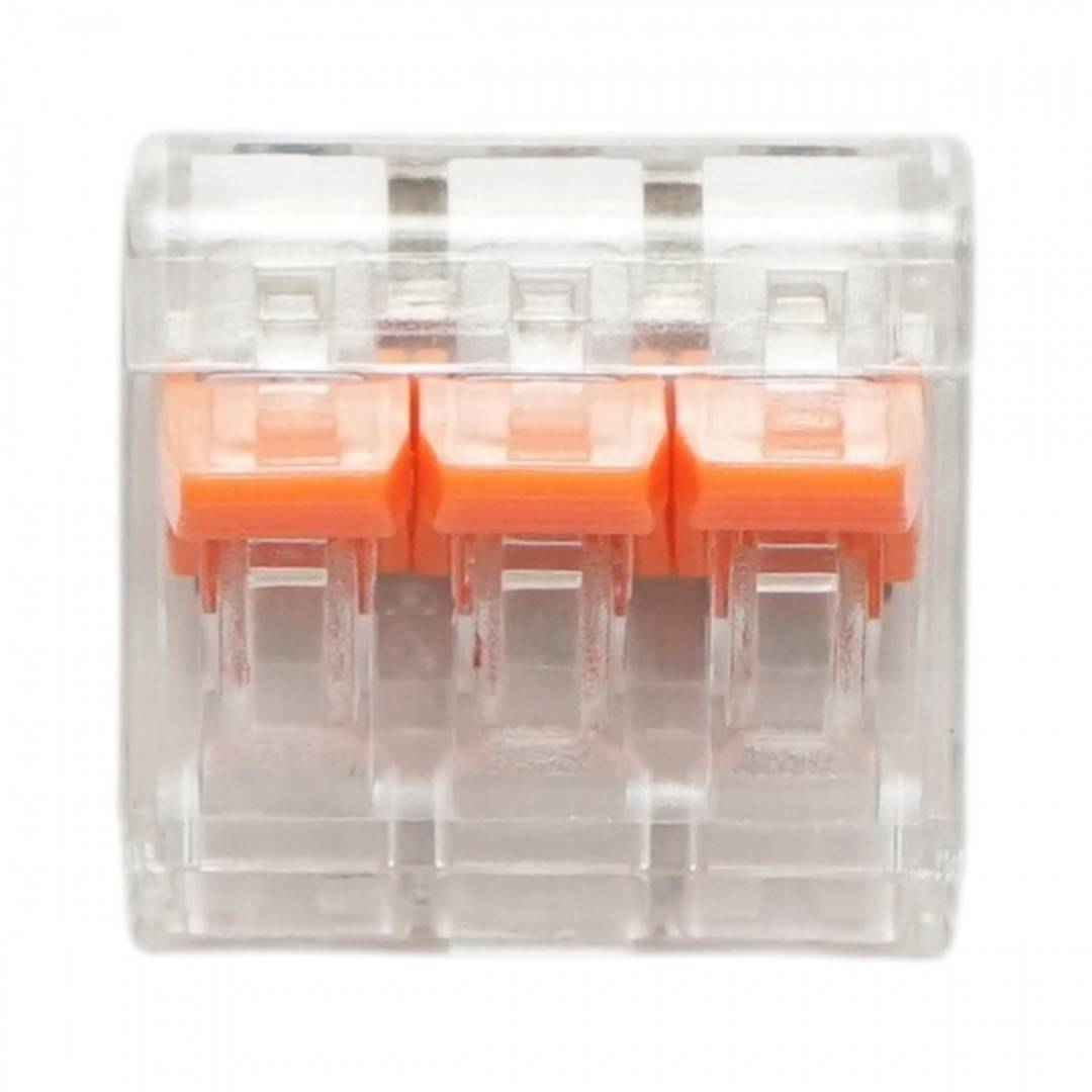 Conector rapid cablu electric 3P, 0.14-4mm, 32A, 450V Longroad