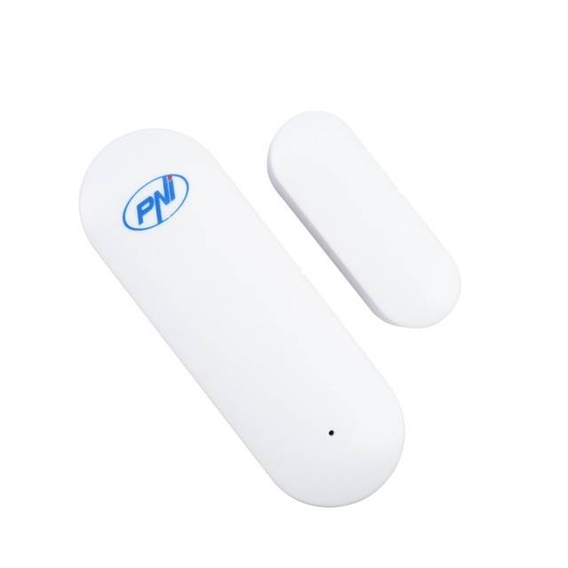Contact magnetic inteligent PNI Safe House PG07 pentru monitorizare usi si ferestre prin internet, compatibil cu aplicatia Tuya, stand alone sau