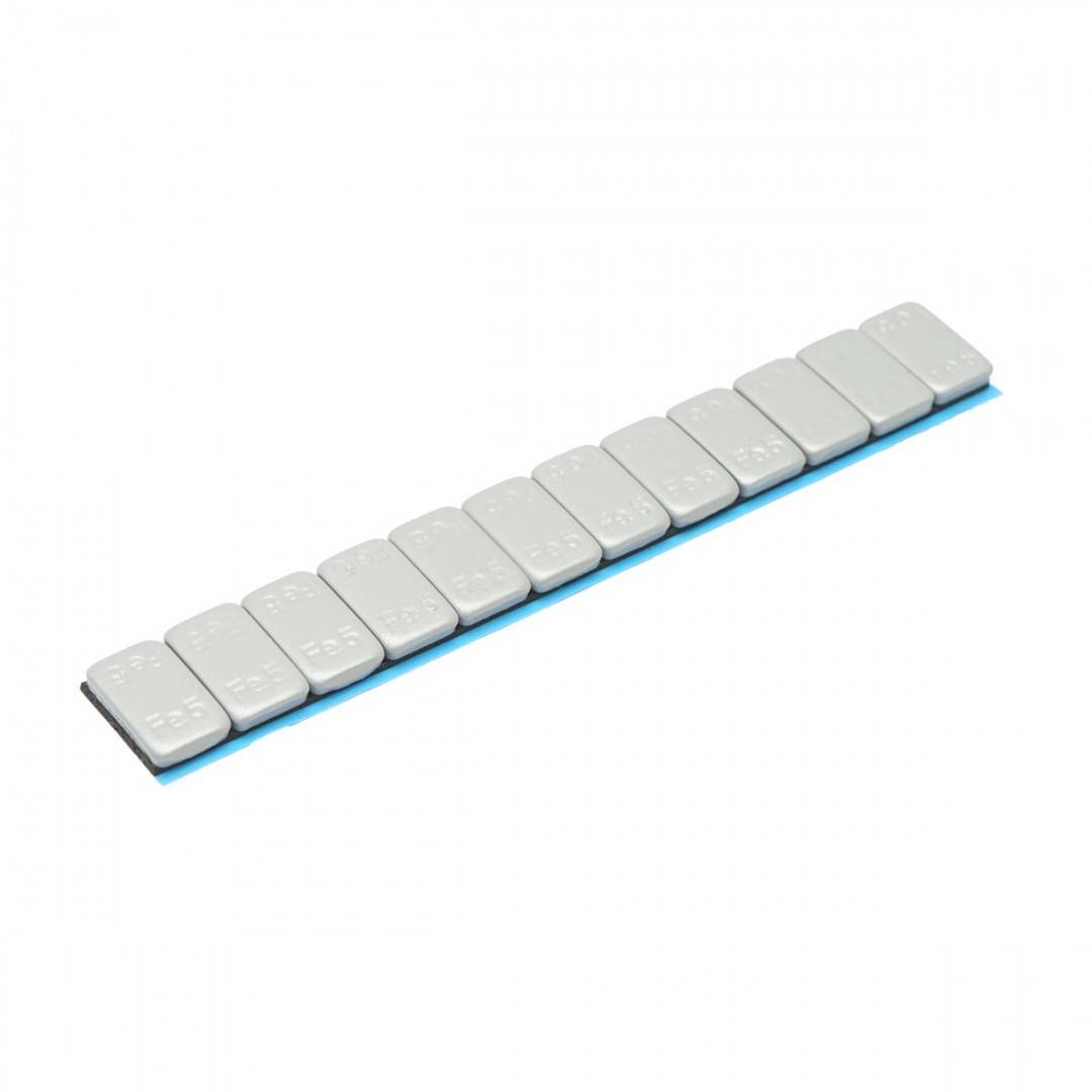 Contragreutati autoadezive gri inchis echilibrare roti Fe 60g (5gx12 buc) 100 benzi/cutie